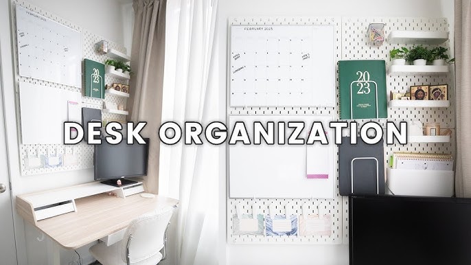 23 Easy Ways to Organize Your Desk