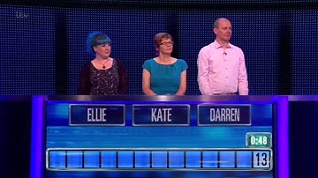 Ellie, Kate And Darren Build For The Final Chase - The Chase