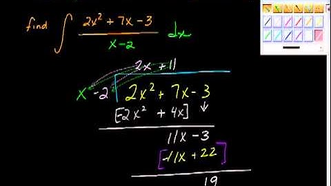 Integration After Polynomial Division Ap Calculus