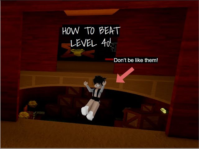 How to Pass Level 44 from Escape Room Roblox