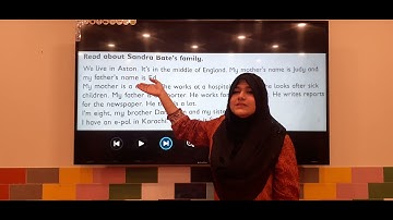 Metropolitan School August Week 1 Class 3 English Lesson