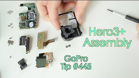 GoPro Hero3+ Assembly - GoPro Tip #445 | MicBergsma
