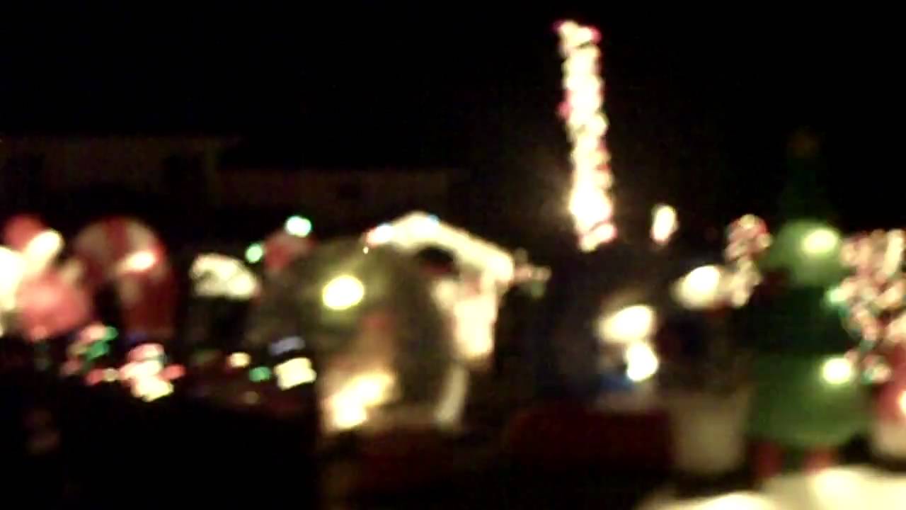 Redwood City Christmas Lights Topaz Street YouTube