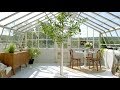 A Greenhouse Makeover with 'The Frame' by Samsung