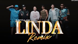 Linda Remix - Marka Akme, Lautygram, Migrantes, Peipper, DJ Tao (Video Oficial) Letra/Lyrics