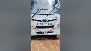 one of the BS6 Eicher is here...#mylanchiholidays #touristbus