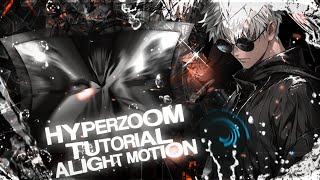 Easy Hyperzoom Tutorial | Alight Motion