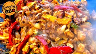 Marinated Chicken Fajitas  Blackstone Griddle  How to make Chicken Fajitas Recipe  Everyday BBQ