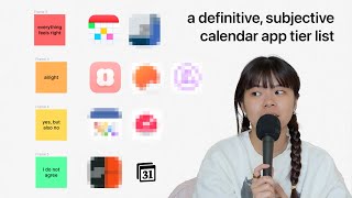 girl yaps about calendar apps for 20 minutes