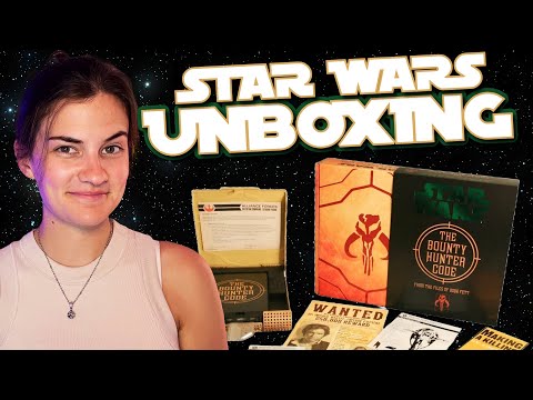 BOUNTY HUNTER 30周年 100着限定 cali de witt Star Wars: The Bounty Hunter's Code LIVE Unboxing - YouTube