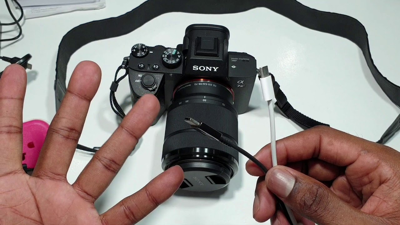 How to Charge Sony A7Iii  