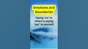 "Why Setting Boundaries is Self-Respect 💪 | Say 