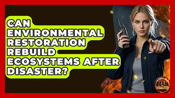 Can Environmental Restoration Rebuild Ecosystems After Disaster? - Man vs. Disaster