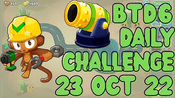 Bloons TD 6 - Daily Challenge (No MK) - "One Engineer, Million Ideas! ~ShyGuyT" - 23 Oct 2022 - BTD6