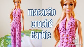 Colcha e acessórios em crochê para cama da boneca barbie - Manas Arteiras