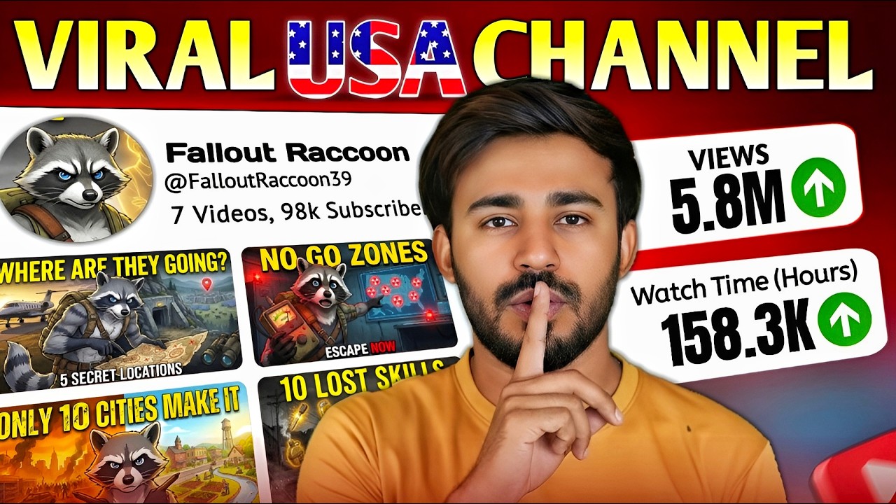 USA Viral Niche 2026 | Faceless YouTube Channel | YouTube Automation Step by Step GUIDE