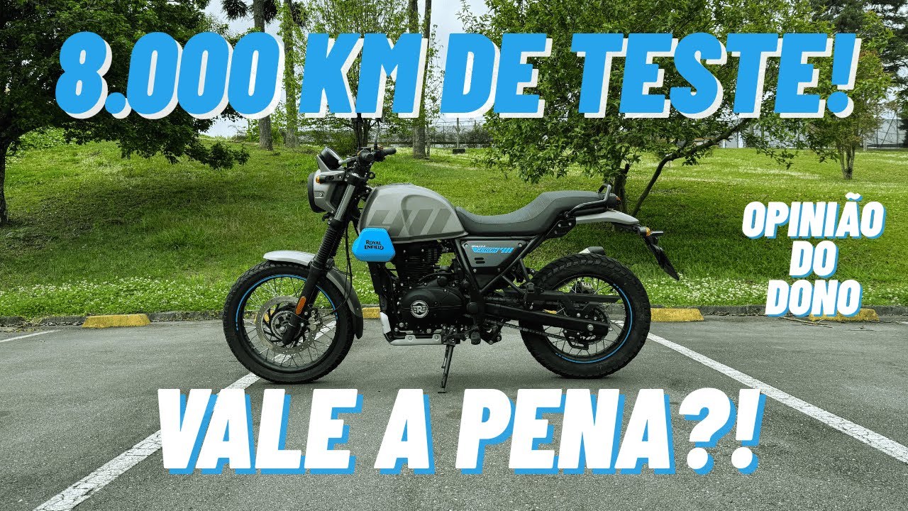 Rodei MAIS DE 8 MIL KMs com a Royal Enfield SCRAM 411! O vídeo DEFINITIVO da Scrambler da RE!