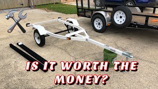 NorthTool Ironton Jet Ski Trailer Review and LED Lighting Tip! ~ DIY