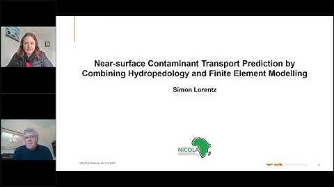 Near-Surface Contaminant Transport Prediction - Combining Hyrdopedology and Finite Element Modelling