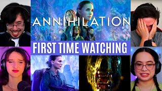 REACTING TO *Annihilation* DOES THIS MAKE SENSE? (First Time Watching)  Sci-fi Movies
