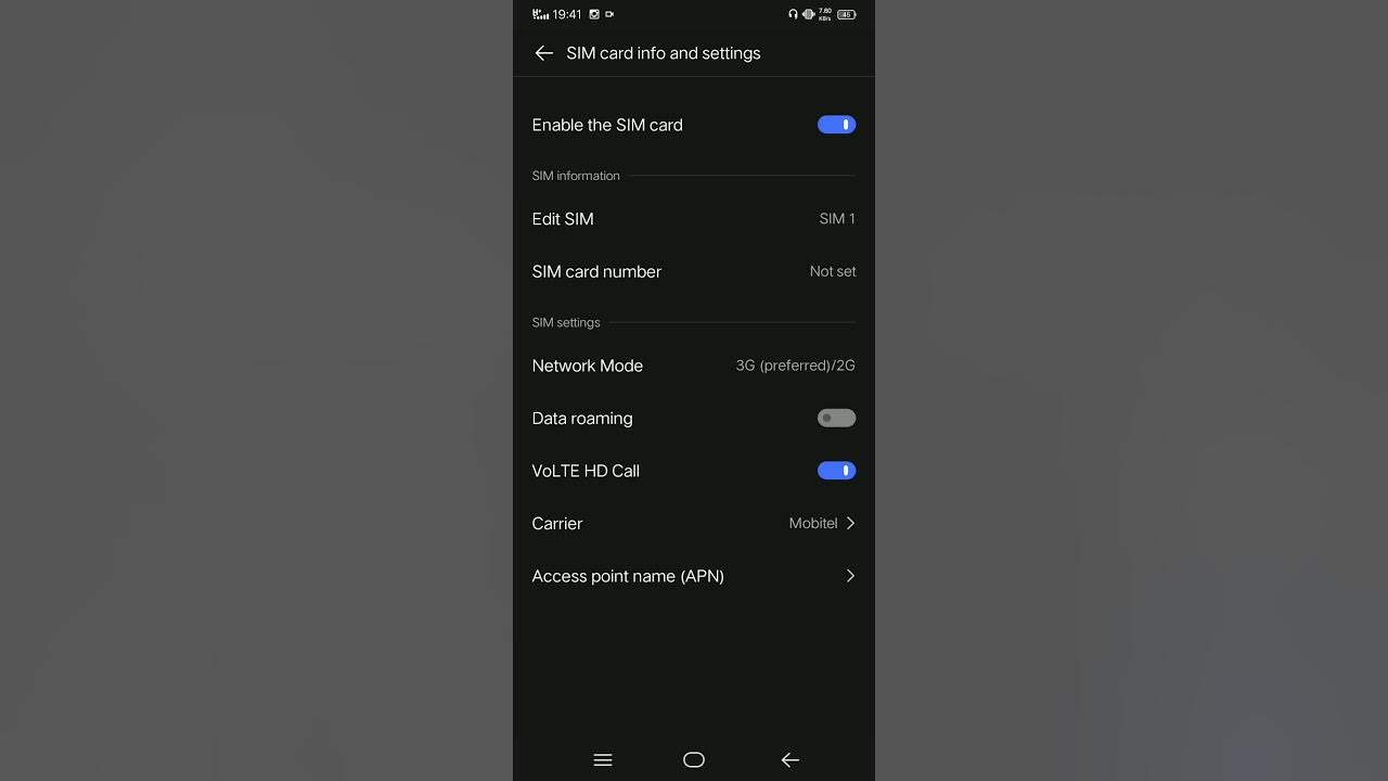 how-to-change-my-mobile-network-mode-youtube