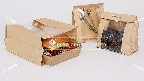 Food paper bag making machine for sale