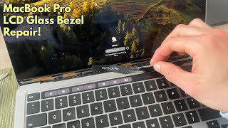 MacBook Pro LCD Glass Bezel Replacement
