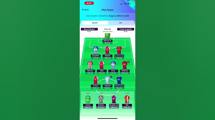 Gameweek 1 team selection!!! First draft FPL.