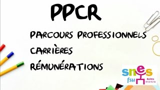 Ppcr Pour Les Nuls