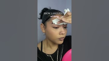 The best at home brow lamination kit❤️ available on Amazon