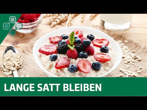 Video: Wie Wenig Zu Essen Und Satt Zu Bleiben