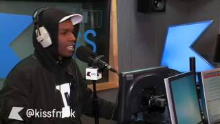 A$AP Rocky freestyle in UK