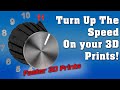 Turn Up The Speed! | Faster Prints with Selective Feedrates M220