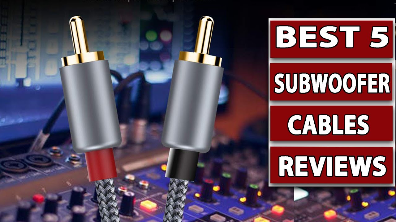 cables de subwoofer  basics vs KabelDirekt/ Guía reseña 