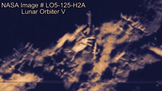 1967 Lunar orbiter 5 ￼anomaly via Arizona State University high definition gallery