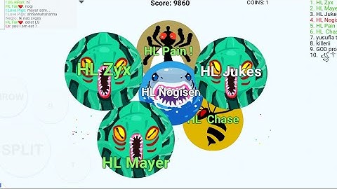 Blob.io | Heartless clan Takeover (Hexa)