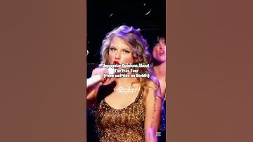 Unpopular Opinions about the eras tour | #taylorswift #swiftie4ever #shorts #swifties