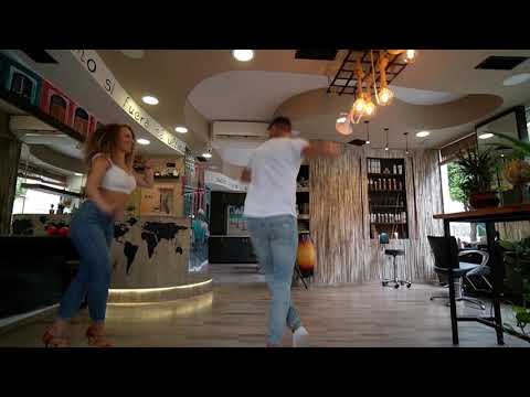 Salsa Dance in the most Exotic Hair Salon in Hellas! Yperion & Eva Salsa On2