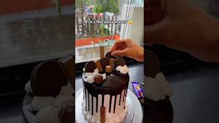 how to make ||for chocolate lover's || Dm us for customer  your cake or visit our shop #trending