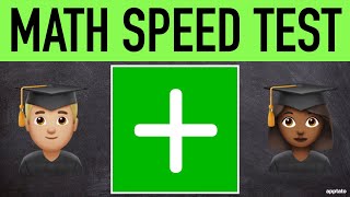 Addition Math Speed Test (20 Problems) | Add Numbers Fast | Human Calculator Mental Maths Drill screenshot 5