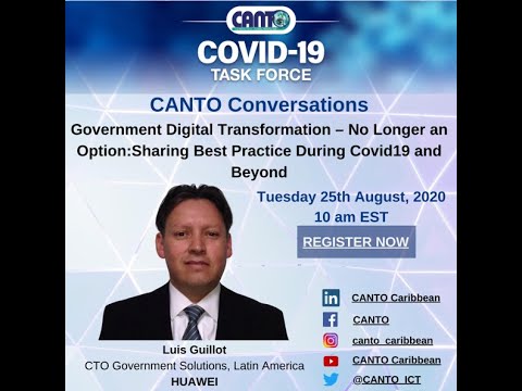 CANTO Conversations-Government Digital Transformation Sharing Success Cases During COVID-19 & Beyond