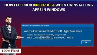 how to fix error 0x80073cfa when uninstalling apps in windows pc | apps uninstall error | windows 11