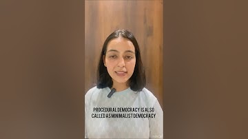 Procedural vs Substantive democracy