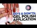 Do's and Don'ts of Gel Polish Application