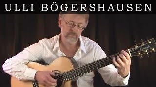 Video thumbnail of "Hit the Road Jack (comp. by Percy Mayfield) - Ulli Boegershausen - solo guitar"