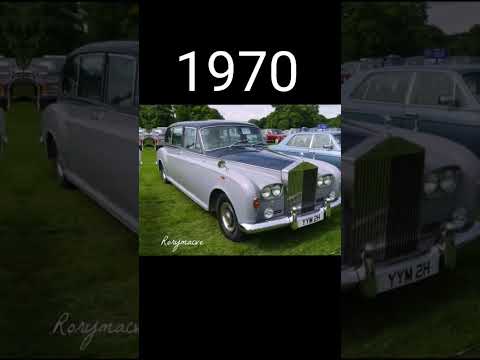 تطور سيارات رولز رويز من 1999 2023