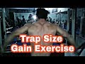 Shoulder trap workouts  at devraj fitness club mmu