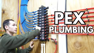 Water Supply Piping (PEX Home Run Manifold)