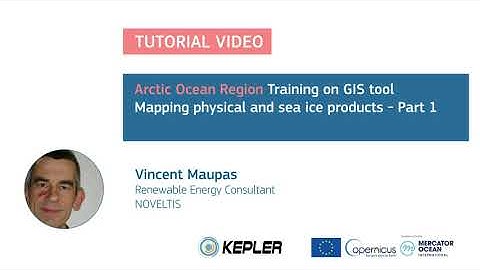 GIS Tutorial - Arctic Ocean - Mapping Sea Ice products - Part 1