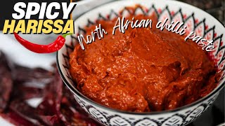 Homemade Harissa paste | North African’s Spicy Delight 🌶️